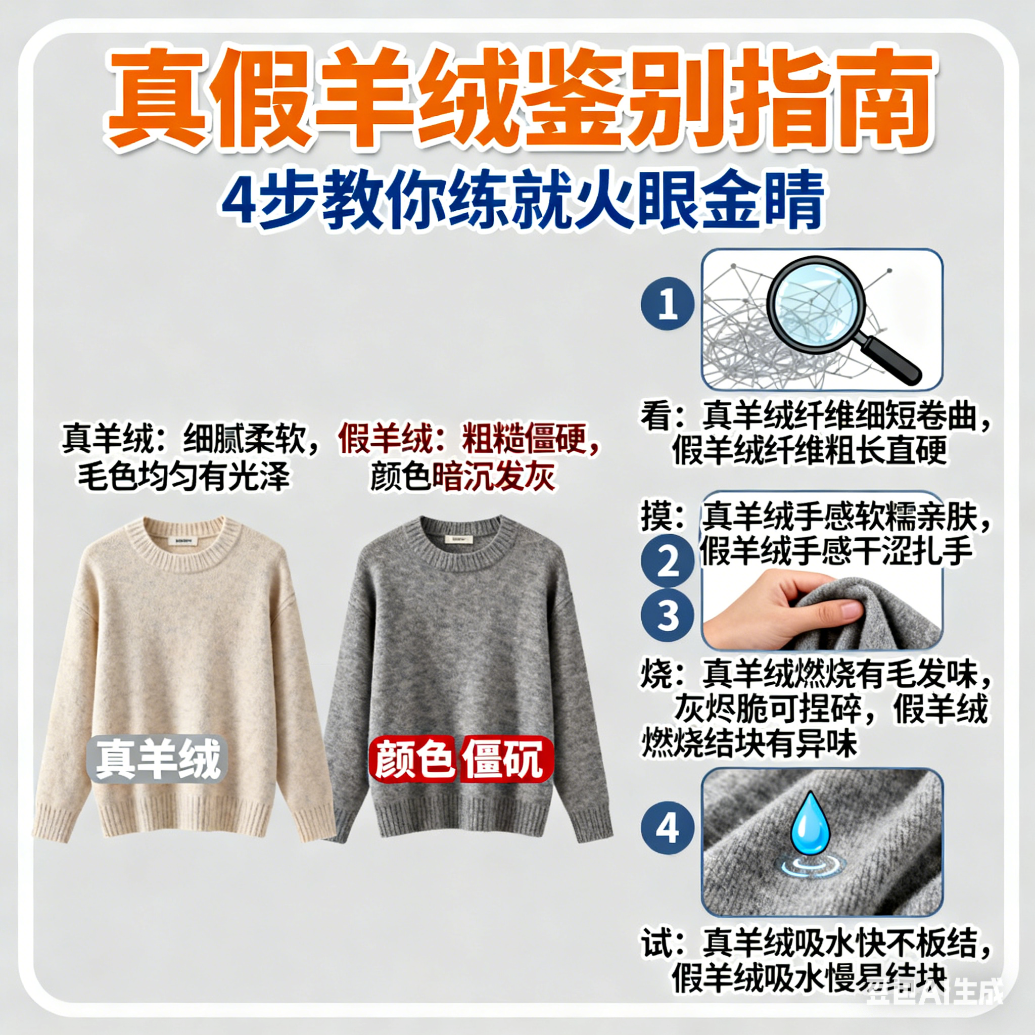 鉴别真假